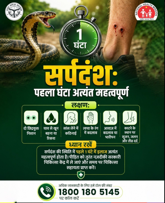 First hours of snakebite is critical